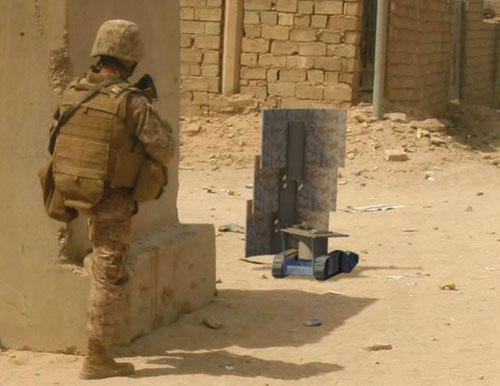 Army Developing Robot With Deployable Shield