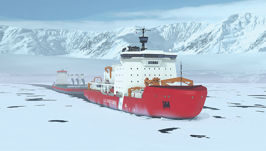 An ice expertise for Canadian Polar Icebreaker