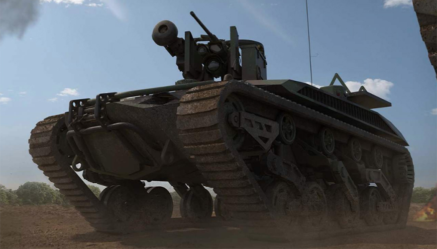 Textron Pitches Ripsaw Vehicle for Armys Robotic Combat Vehicle Program