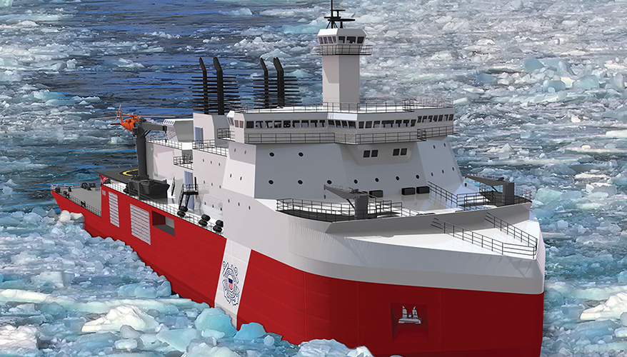 riffel controller Aktiver New Coast Guard Icebreaker Remains on Tight Schedule