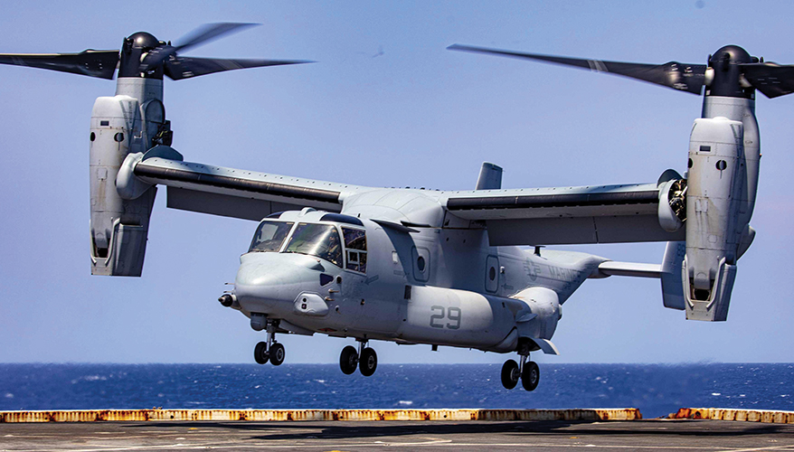 V22 Rvl V-22 Upgrades in Works as Aircraft Passes Milestones
