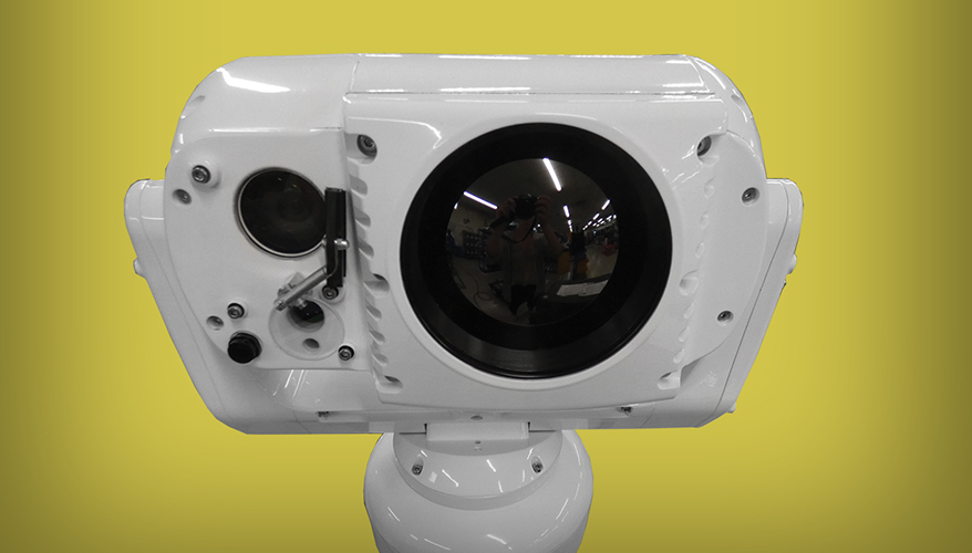 Laser Range Finder Added to Popular Surveillance Camera
