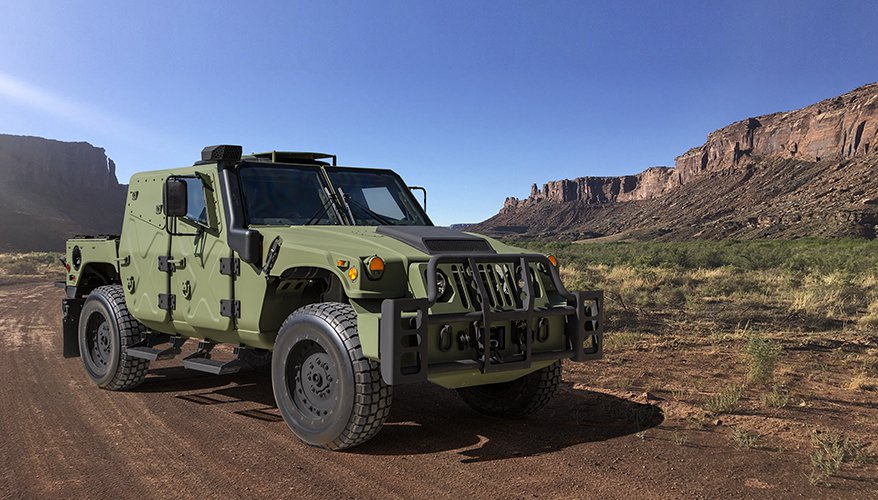 Manufacturer Marketing New-Look Humvees to U.S. Allies