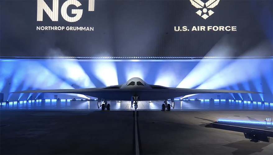 After Years of Secrecy Air Force Rolls Out B 21 Raider Bomber