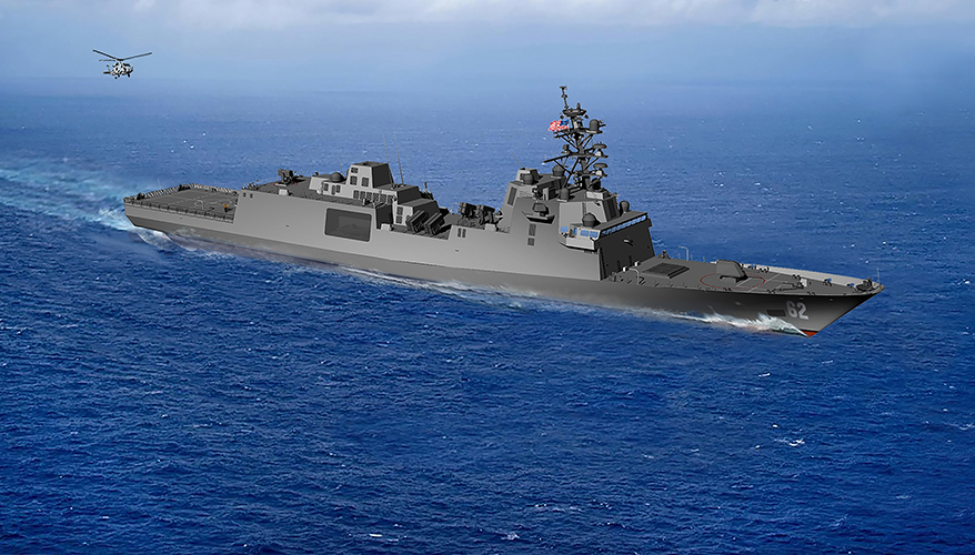 Constellation-Class Frigate Program Includes ‘Game-Changing’ Sustainment Technology, Official Said